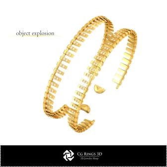 Ensemble de bijoux - Bijoux CAO 3D pour la maison, CAO 3D de bijoux, Ensembles de bijoux CAO 3D