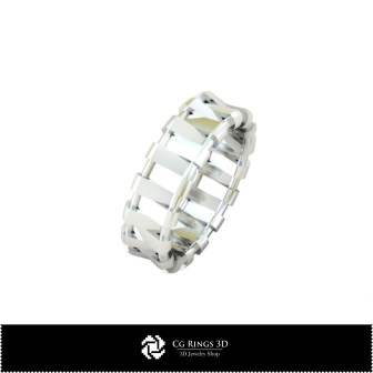 Bijoux-Ensemble de Bijoux 3D CAO Bijoux 3D CAO, Anneaux 3D CAO, Bracelets 3D CAO, Esembles Bijoux 3D CAO, Bandes de Mariage 3D, 