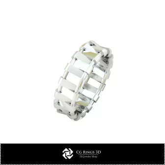 Gioielli-Set di gioielli CAD 3D Gioielleria CAD 3D, Anelli CAD 3D, Bracciali CAD 3D, Set di gioielli CAD 3D, Fedi nuziali 3D,