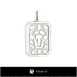 3D Men's Taurus Zodiac Pendant 3D Men's Taurus Zodiac Pendant