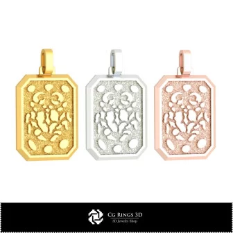 3D Men's Cancer Zodiac Pendant Home, Bijoux 3D CAO, Pendentifs 3D CAO, Pendentifs du Zodiaque 3D