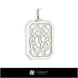Pendentif Cancer masculin 3D