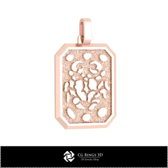 3D Men's Cancer Zodiac Pendant Home, Bijoux 3D CAO, Pendentifs 3D CAO, Pendentifs du Zodiaque 3D