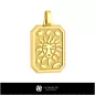 3D Men's Leo Zodiac Pendant