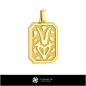 3D Men's Capricorn Zodiac Pendant 3D Men's Capricorn Zodiac Pendant