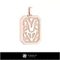 3D Men's Capricorn Zodiac Pendant 3D Men's Capricorn Zodiac Pendant
