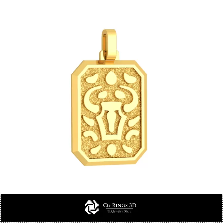 Colección 3D de Colgantes del Zodiaco