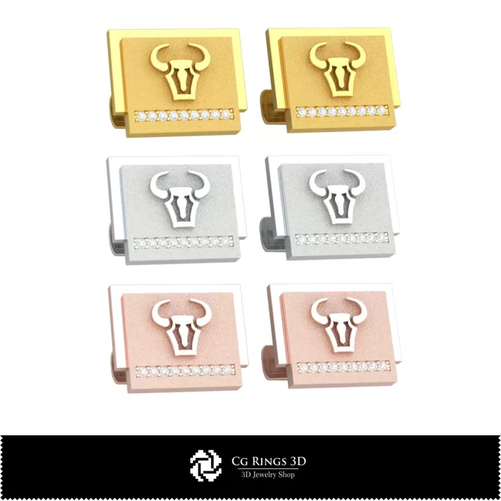 Gemelli Toro Zodiaco 3D Gemelli Toro Zodiaco 3D
