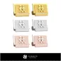 3D Gemeni Zodiac Cufflinks
