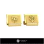 3D Leo Zodiac Cufflinks