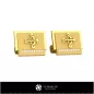 3D Sagittarius Zodiac Cufflinks