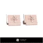 3D Sagittarius Zodiac Cufflinks