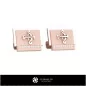 3D Sagittarius Zodiac Cufflinks