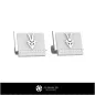 3D Capricorn Zodiac Cufflinks 3D Capricorn Zodiac Cufflinks