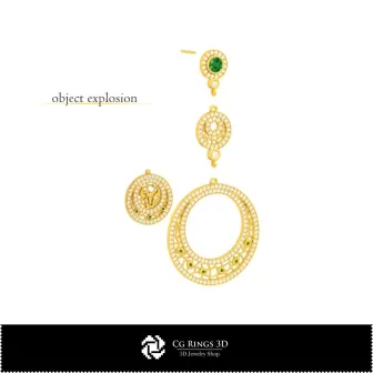 Boucles d'oreilles 3D Signe du Taureau pour la maison, Bijoux 3D CAO, Boucles d'oreilles 3D CAO, Boucles d'oreilles lustre 3D