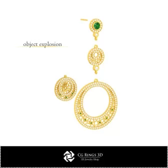 3D CAD Virgo Zodiac Earrings Home, Bijoux 3D CAO, Boucles D'oreilles 3D CAO, Boucles D'oreilles Chandelier 3D 