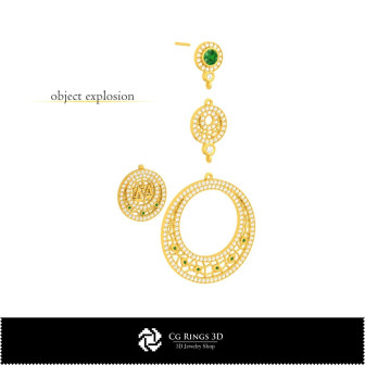 3D Libra Zodiac Earrings Home, Bijoux 3D CAO, Boucles D'oreilles 3D CAO, Boucles D'oreilles Chandelier 3D 