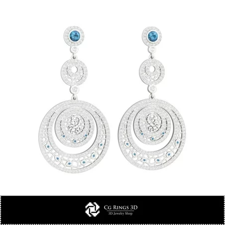 Pendientes 3D Signo Escorpio