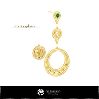 3D Scorpio Zodiac Earrings Home, Bijuterii 3D , Cercei 3D CAD, Cercei Candelabru 3D