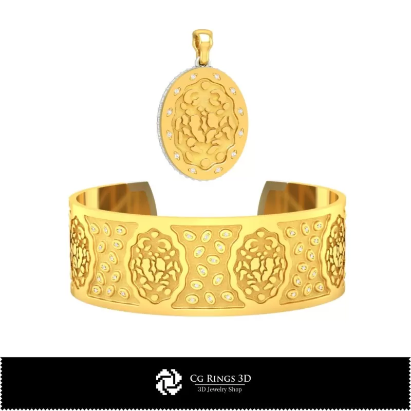 Schmuckset - Schmuck 3D CAD Schmuckset - Schmuck 3D CAD