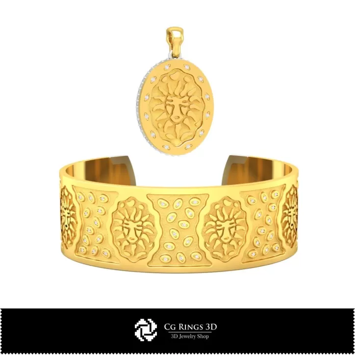 Bijoux-Set de bijoux 3D CAO