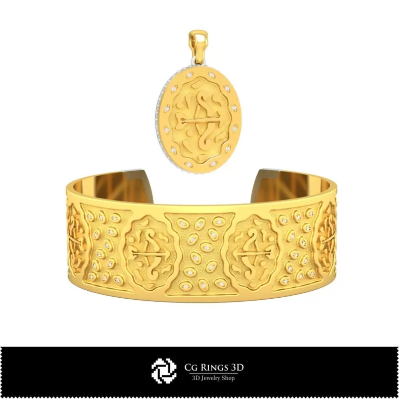 Joyas-Conjunto de Joyas 3D CAD Joyas-Conjunto de Joyas 3D CAD