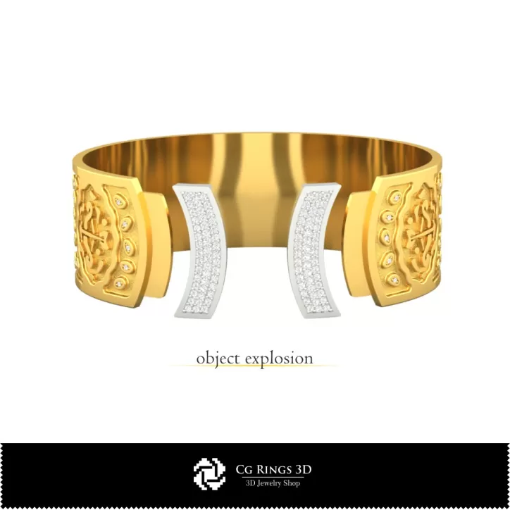 Joyas-Conjunto de Joyas 3D CAD