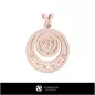 3D Women's Aries Zodiac Pendant 3D Women's Aries Zodiac Pendant