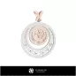 Pendente Zodiacale Sagittario Donna 3D