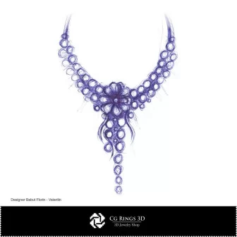 Boceto de collar - Diseño de joyería Bocetos de joyería