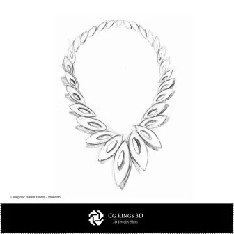 Schizzo Collana-Design di Gioielli Schizzi di Gioielli