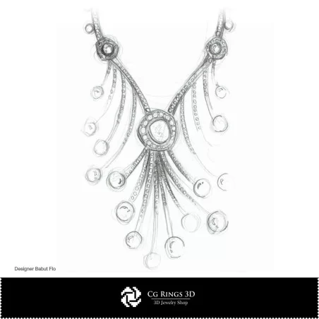 Schizzo di collana - Design di gioielli