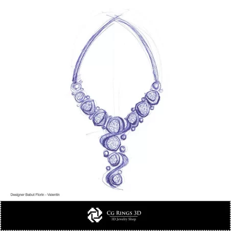 Schizzo Collana-Design Gioielli-Schizzi di Gioielli