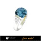 3D Gemstone Rings - Free 3D Model