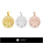 Pendientes infantiles Aries zodiacal 3D