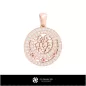 Pendentif enfant Signe du Cancer 3D