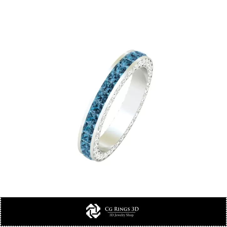 Bague de mariage - Bijoux DAO 3D