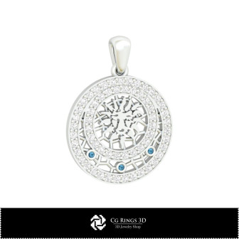 3D Leo Zodiac Children Pendant Home, Bijoux 3D CAO, Pendentifs 3D CAO, Pendentifs du Zodiaque 3D, Pendentifs Enfants 3D