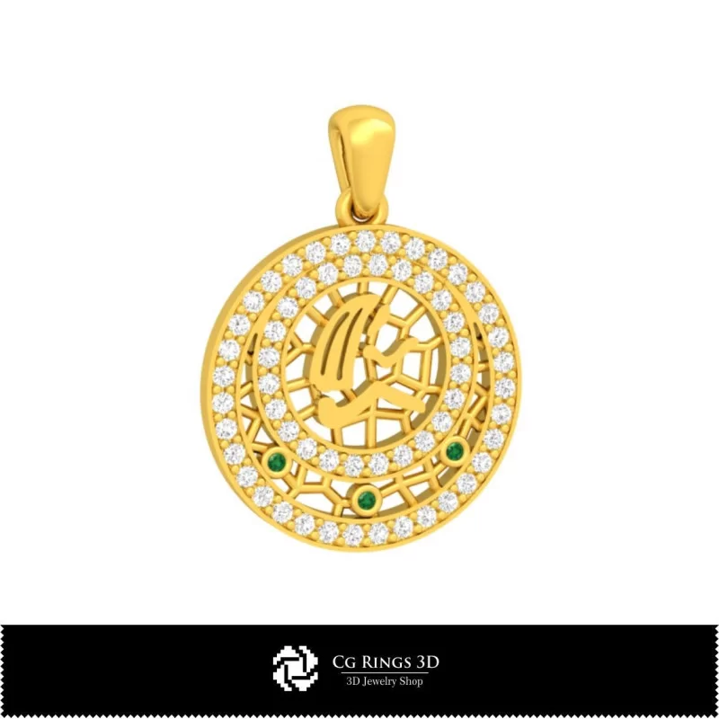 3D Virgo Zodiac Children Pendant Home, Jewelry 3D CAD, Pendants 3D CAD , 3D Zodiac Pendants, 3D Children Pendants