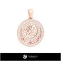 Pendentif Vierge 3D pour Enfants
