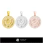 3D Virgo Zodiac Children Pendant