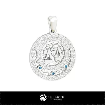 3D Libra Zodiac Children Pendant Home, Bijoux 3D CAO, Pendentifs 3D CAO, Pendentifs du Zodiaque 3D, Pendentifs Enfants 3D