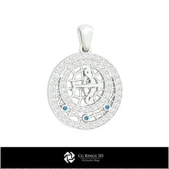 3D Sagittarius Zodiac Children Pendant Home,  Jewelry 3D CAD, Pendants 3D CAD , 3D Zodiac Pendants, 3D Children Pendants