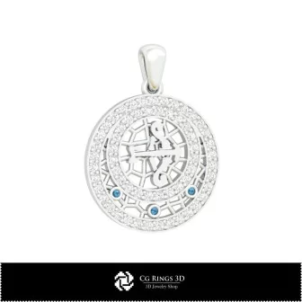 3D Sagittarius Zodiac Children Pendant Home, Jewelry 3D CAD, Pendants 3D CAD , 3D Zodiac Pendants, 3D Children Pendants