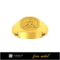Bague celtique 3D unique - Modèle 3D gratuit