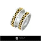 Bague de mariage - Bijoux 3D CAO