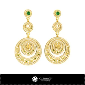 Colección 3D de Pendientes del Zodiaco Home, Joyería CAD 3D, Colecciones de Joyería CAD 3D