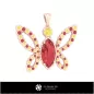 Colgante Mariposa 3D