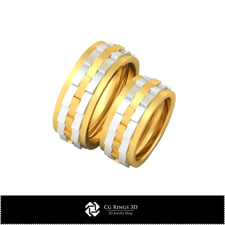 Eheringe - Schmuck 3D CAD