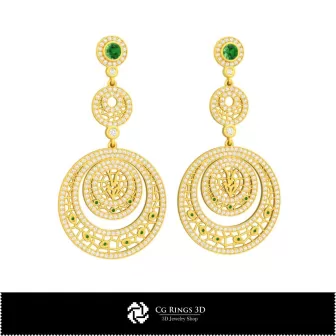 Set bijuterii 3D cu zodia Capricorn, bijuterii CAD 3D, seturi bijuterii CAD 3D